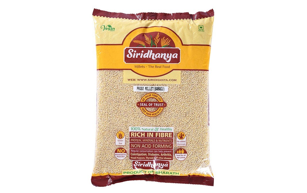 Siridhanya Proso Millet (Baragu)    Pack  1 kilogram